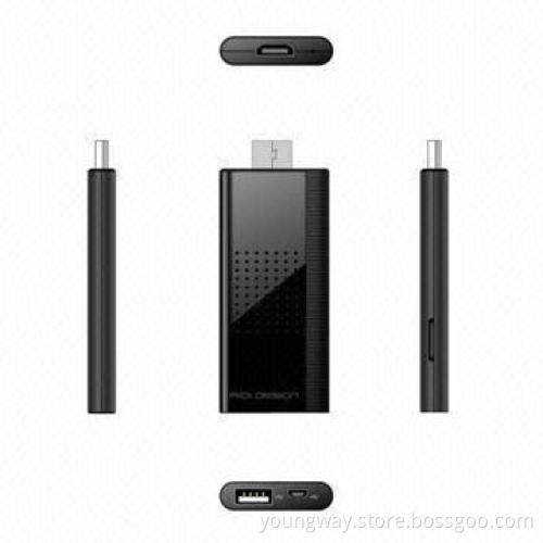TV Dongle, Rockchips RK3066 up to 1.6GHz ARM Cortex Dual-core A9+ 1080P media+3D GPU